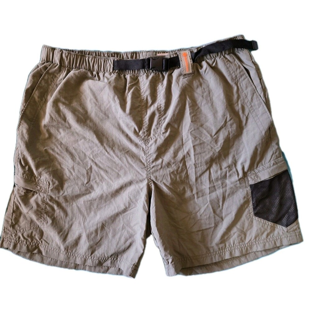 Vtg 90s RUFF HEWN Breathable Hiking Shorts Sz 40 Strech Waist